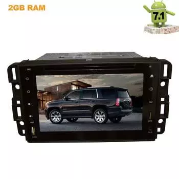 Штатная магнитола Chevrolet Tahoe III, Suburban XI 2006-2014 LeTrun 1989 на Android 7.1.1 (+ Камера заднего вида в подарок!)