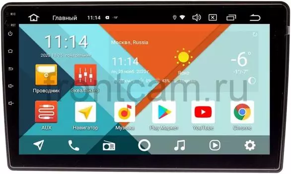Штатная магнитола Chevrolet Tahoe III, Suburban XI 2006-2014 Wide Media KS1107QR-3/32 DSP CarPlay 4G-SIM на Android 10 (+ Камера заднего вида в подарок!)