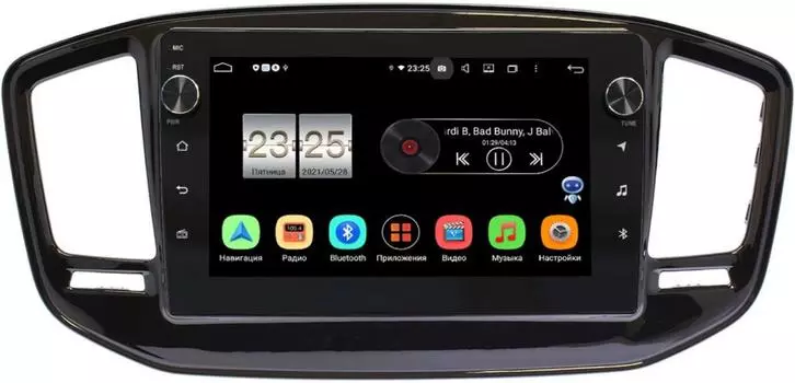 Штатная магнитола Geely Emgrand X7 2011-2018 LeTrun BPX609-EmgrandX7 на Android 10 (4/64, DSP, IPS, с голосовым ассистентом, с крутилками) (+ Камера заднего вида в подарок!)