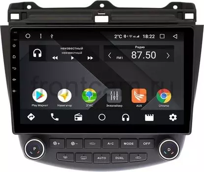 Штатная магнитола Honda Accord 7 (VII) 2002-2008 Wide Media CF1073PM-4/64 на Android 9.1 (TS9, DSP, 4G SIM, 4/64GB) (+ Камера заднего вида в подарок!)