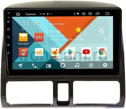 Штатная магнитола Honda CR-V II Wide Media KS9204QR-3/32 DSP CarPlay 4G-SIM Android 10 (+ Камера заднего вида в подарок!)