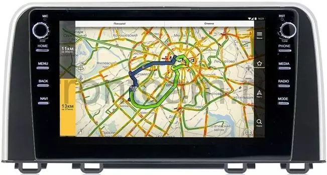 Штатная магнитола Honda CR-V V 2016-2021 LeTrun 3149-10-766 Android 10 (DSP 2/16 с крутилками) (+ Камера заднего вида в подарок!)