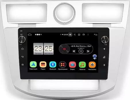 Штатная магнитола Chrysler Sebring III 2006-2010 LeTrun BPX609-1091 на Android 10 (4/64, DSP, IPS, с голосовым ассистентом, с крутилками) (+ Камера заднего вида в подарок!)