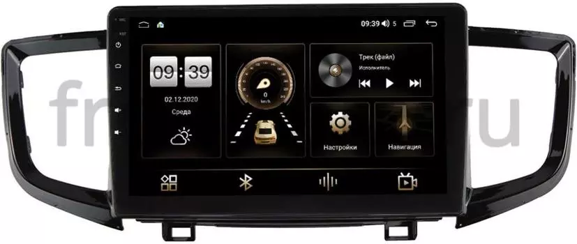 Штатная магнитола Honda Pilot III 2015-2021 LeTrun 4165-10-652 на Android 10 (4G-SIM, 3/32, DSP, QLed) (+ Камера заднего вида в подарок!)