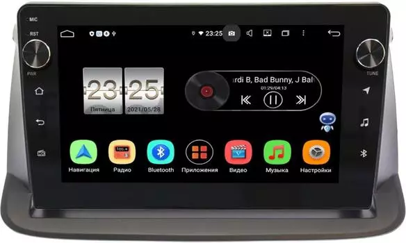 Штатная магнитола Honda Stepwgn III 2005-2009 LeTrun BPX609-618 на Android 10 (4/64, DSP, IPS, с голосовым ассистентом, с крутилками) (+ Камера заднего вида в подарок!)