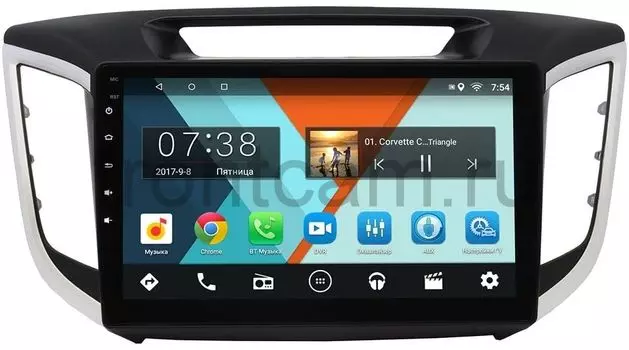 Штатная магнитола Hyundai Creta 2016-2019 Wide Media MT1029MF-2/16 на Android 7.1.1 для авто с камерой (+ Камера заднего вида в подарок!)