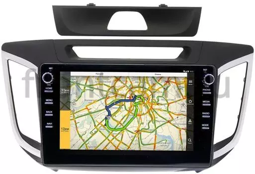 Штатная магнитола Hyundai Creta 2016-2021 LeTrun 3149-1029 на Android 10 (DSP 2/16 с крутилками) для авто с камерой (+ Камера заднего вида в подарок!)