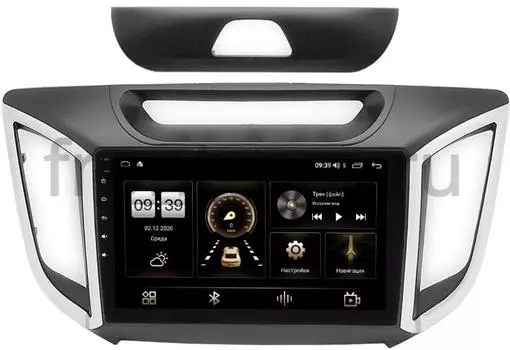 Штатная магнитола Hyundai Creta 2016-2021 LeTrun 4196-9-949 на Android 10 (6/128, DSP, QLed) С оптическим выходом (+ Камера заднего вида в подарок!)