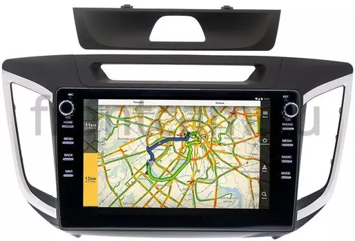 Штатная магнитола Hyundai Creta 2019+ LeTrun 3149-1059 на Android 10 (DSP 2/16 с крутилками) для авто с камерой (+ Камера заднего вида в подарок!)