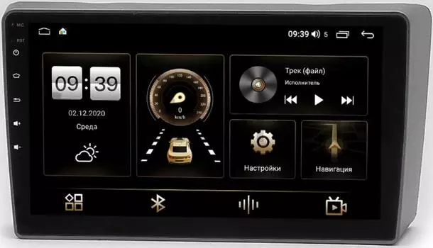 Штатная магнитола Hyundai Getz (2002-2005) LeTrun 4166-9-755 на Android 10 (4G-SIM, 3/32, DSP, QLed) (+ Камера заднего вида в подарок!)