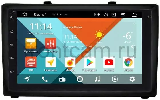 Штатная магнитола Hyundai i20 I 2008-2012 Wide Media MT7001PK-2/16-RP-HDi20-31 на Android 9.1 (DSP 3G-SIM) (+ Камера заднего вида в подарок!)
