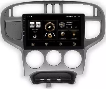 Штатная магнитола Hyundai Matrix I (E130) 2002-2008 LeTrun 4166-9-073 на Android 10 (4G-SIM, 3/32, DSP, QLed) (+ Камера заднего вида в подарок!)