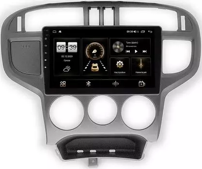 Штатная магнитола Hyundai Matrix I (E130) 2002-2008 LeTrun 4196-9-073 на Android 10 (6/128, DSP, QLed) С оптическим выходом (+ Камера заднего вида в подарок!)