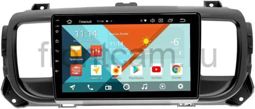 Штатная магнитола Citroen SpaceTourer I, Jumpy III 2016-2020 Wide Media KS9296QR-3/32 DSP CarPlay 4G-SIM на Android 10 (+ Камера заднего вида в подарок!)