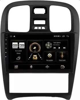 Штатная магнитола Hyundai Sonata IV (EF) 2001-2012 LeTrun 4166-9-268 на Android 10 (4G-SIM, 3/32, DSP, QLed) (+ Камера заднего вида в подарок!)