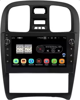 Штатная магнитола Hyundai Sonata IV (EF) 2001-2012 LeTrun BPX609-268 на Android 10 (4/64, DSP, IPS, с голосовым ассистентом, с крутилками) (+ Камера заднего вида в подарок!)