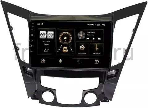 Штатная магнитола Hyundai Sonata VI (YF) 2009-2014 LeTrun 4196-9114 на Android 10 (6/128, DSP, QLed) С оптическим выходом (+ Камера заднего вида в подарок!)