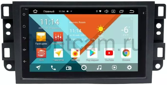 Штатная магнитола Daewoo Gentra I 2005-2011 Wide Media KS7001QR-3/32-RP-CVLV-58 на Android 10 (DSP CarPlay 4G-SIM) (+ Камера заднего вида в подарок!)