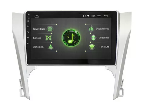 Штатная магнитола Incar DTA-2205 для Toyota Camry (2012+) Android 10 с процессором DSP (+ Камера заднего вида в подарок!)