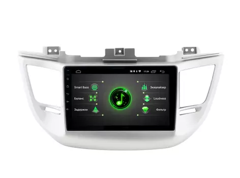 Штатная магнитола Incar DTA-2404 для Hyundai Tucson (2016-2018) Android 10 с процессором DSP (+ Камера заднего вида в подарок!)
