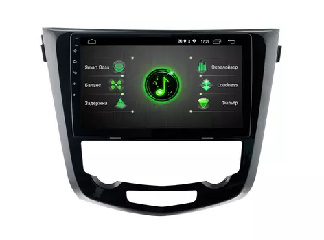 Штатная магнитола Incar DTA-6210 для Nissan X-Trail, Qashqai 15+ Android 9.0 с процессором DSP (+ Камера заднего вида в подарок!)