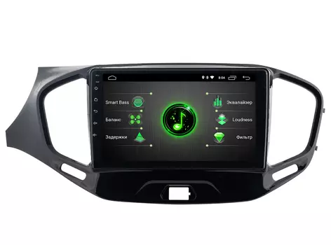 Штатная магнитола Incar DTA-6303 для Lada Vesta (Android 10) с процессором DSP (+ Камера заднего вида в подарок!)