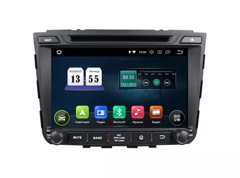 Штатная магнитола InCar TSA-2438 для Hyundai Creta 2016+ (Android 8.0) (+ Камера заднего вида в подарок!)
