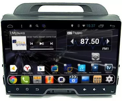 Штатная магнитола DayStar DS-7071HB Kia Sportage ANDROID 8.1.0 (8 ядер, 2Gb ОЗУ, 32Gb памяти) (+ Камера заднего вида в подарок!)