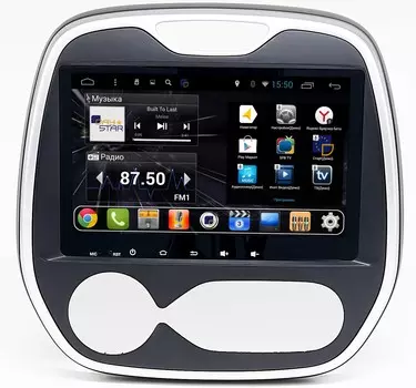 Штатная магнитола DayStar DS-7087HB Renault Kaptur ANDROID 8.1.0 (8 ядер, 2Gb ОЗУ, 32Gb памяти) (+ Камера заднего вида в подарок!)