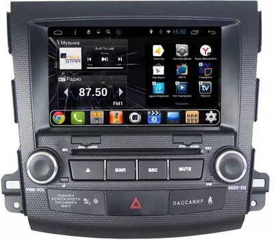 Штатная магнитола DayStar DS-8007HD Mitsubishi Outlander XL 2007-2013 ANDROID 8.1.0 (8 ядер, 2Gb ОЗУ, 32Gb памяти) (+ Камера заднего вида в подарок!)