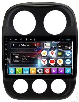 Штатная магнитола DayStar DS-8010HB Jeep Compass 2011-2016 ANDROID 8.1.0 (8 ядер, 2Gb ОЗУ, 32Gb памяти) (+ Камера заднего вида в подарок!)