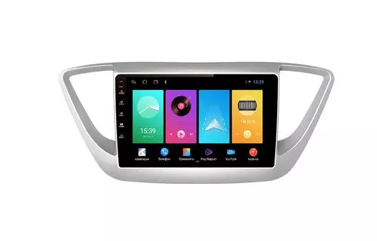 Штатная магнитола FarCar для Hyundai Solaris 2017+ на Android (D766M)