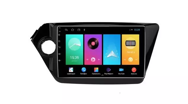Штатная магнитола FarCar для KIA Rio 2011-2017 на Android (D106M)
