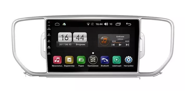 Штатная магнитола FarCar s195 для Kia Sportage 2016-2018 на Android (LX576R) (+ Камера заднего вида в подарок!)