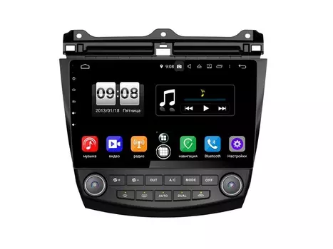 Штатная магнитола FarCar s250 для Honda Accord 7 2002-2007 на Android (RA809) (+ Камера заднего вида в подарок!)