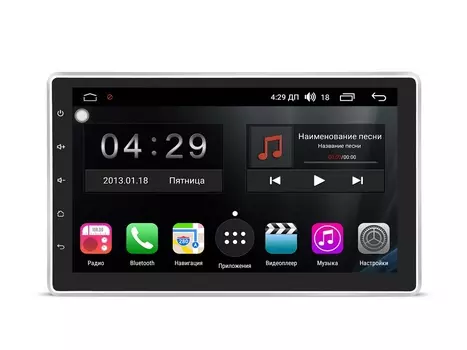 Штатная магнитола FarCar s300 для 2DIN Universal (RL819) (+ Камера заднего вида в подарок!)
