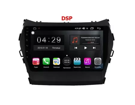 Штатная магнитола FarCar s300 для Hyundai Santa Fe 2012+ на Android (RL209R) (+ Камера заднего вида в подарок!)
