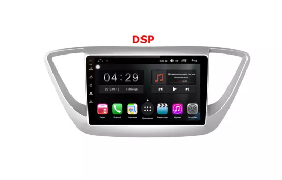 Штатная магнитола FarCar s300 для Hyundai Solaris 2017+ на Android (RL766R) (+ Камера заднего вида в подарок!)