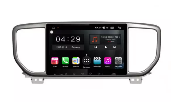 Штатная магнитола FarCar s300 для KIA Sportage на Android (RL1143R) (+ Камера заднего вида в подарок!)