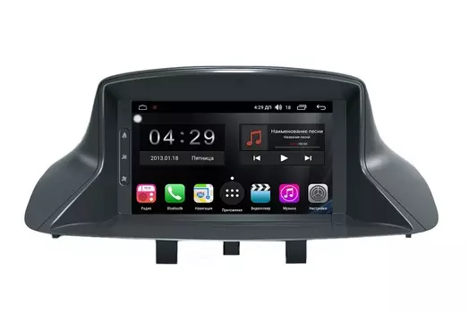 Штатная магнитола FarCar s300 для Renault Fluence, Megane на Android (RL145) (+ Камера заднего вида в подарок!)