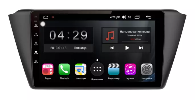 Штатная магнитола FarCar s300 для Skoda Fabia 2015+ на Android (RL2002R) (+ Камера заднего вида в подарок!)
