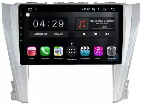 Штатная магнитола FarCar S300 для Toyota Camry V55 2014-2018 на Android 8.1 (RL466R) (+ Камера заднего вида в подарок!)