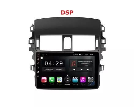 Штатная магнитола FarCar s300 для Toyota Corolla 2007-2012 на Android (RL063R) (+ Камера заднего вида в подарок!)