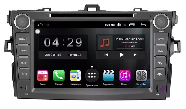 Штатная магнитола FarCar s300 для Toyota Corolla на Android (RL063) (+ Камера заднего вида в подарок!)