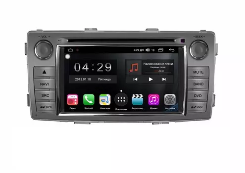Штатная магнитола FarCar s300 для Toyota Hilux на Android (RL143) (+ Камера заднего вида в подарок!)