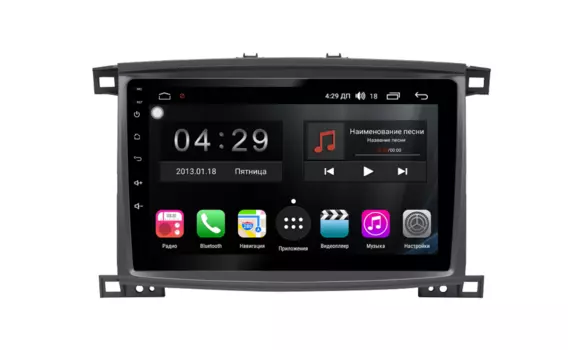 Штатная магнитола FarCar s300 для Toyota Land Cruiser 100 на Android (RL457/1234R) (+ Камера заднего вида в подарок!)