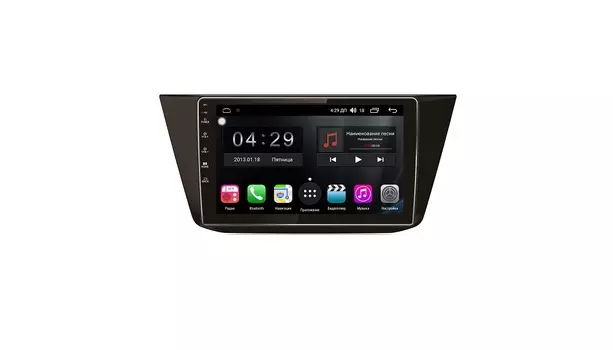 Штатная магнитола FarCar s300 для Volkswagen Tiguan 2016+ на Android (RL731R) (+ Камера заднего вида в подарок!)