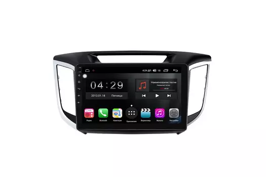 Штатная магнитола FarCar s300-SIM 4G для Hyundai Creta 2016+ на Android (RG407R) (+ Камера заднего вида в подарок!)