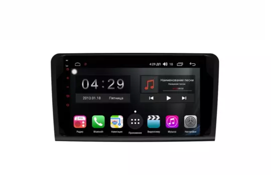 Штатная магнитола FarCar s300-SIM 4G для Mercedes ML-Class (2005-2012) GL-Class (2005-2012) на Android (RG213R) (+ Камера заднего вида в подарок!)