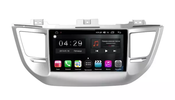 Штатная магнитола FarCar s300-SIM 4G для Hyundai Tucson III 2015-2018 на Android (RG546R) (+ Камера заднего вида в подарок!)